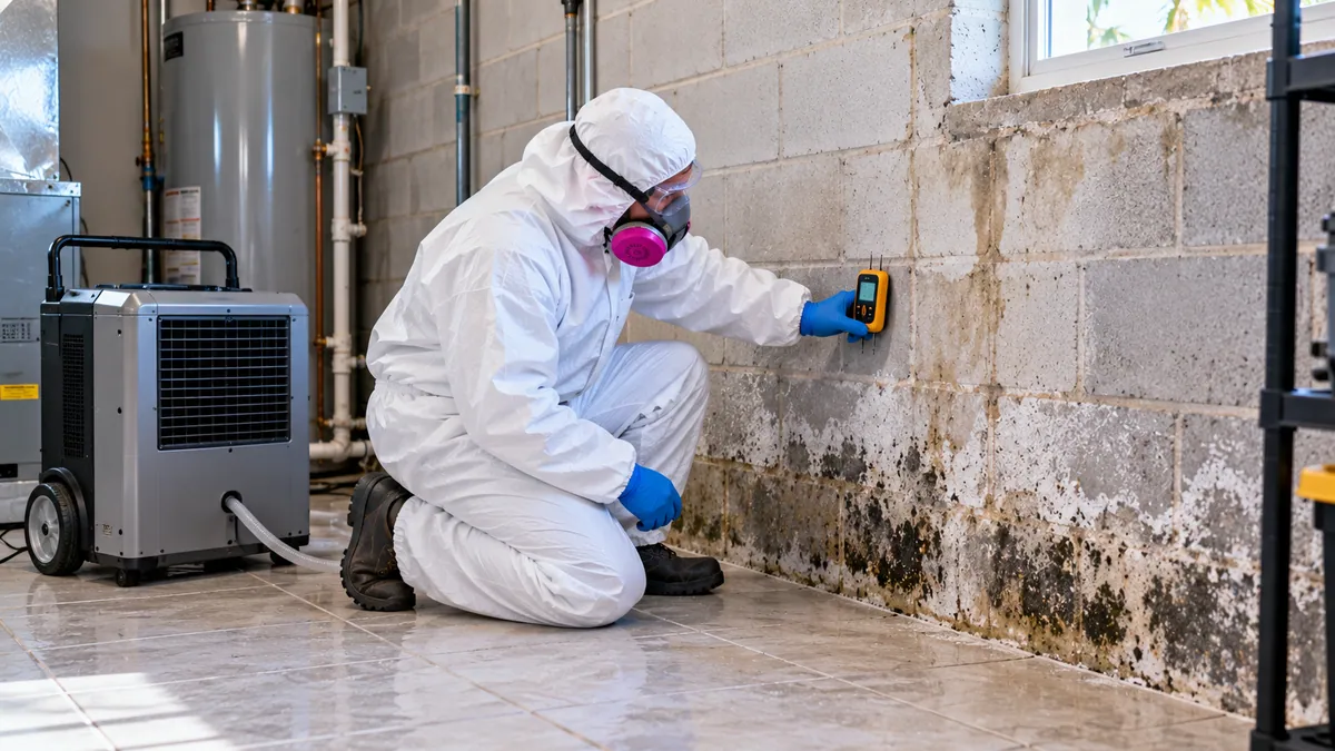 Basement Mold Removal in Highland Beach
