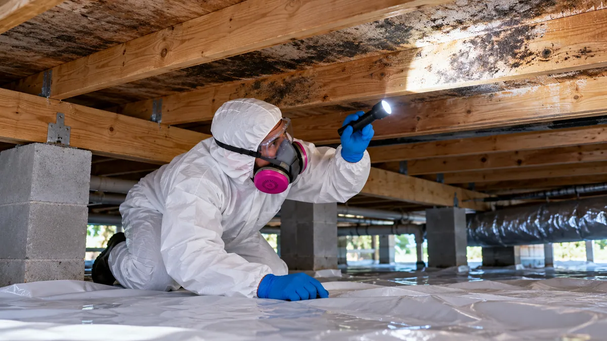 Crawl Space Mold Removal in Highland Beach