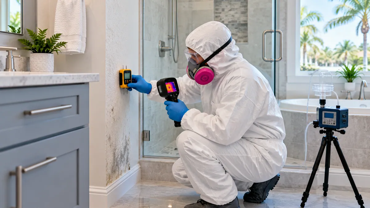 Mold Inspection and Testing in Highland Beach